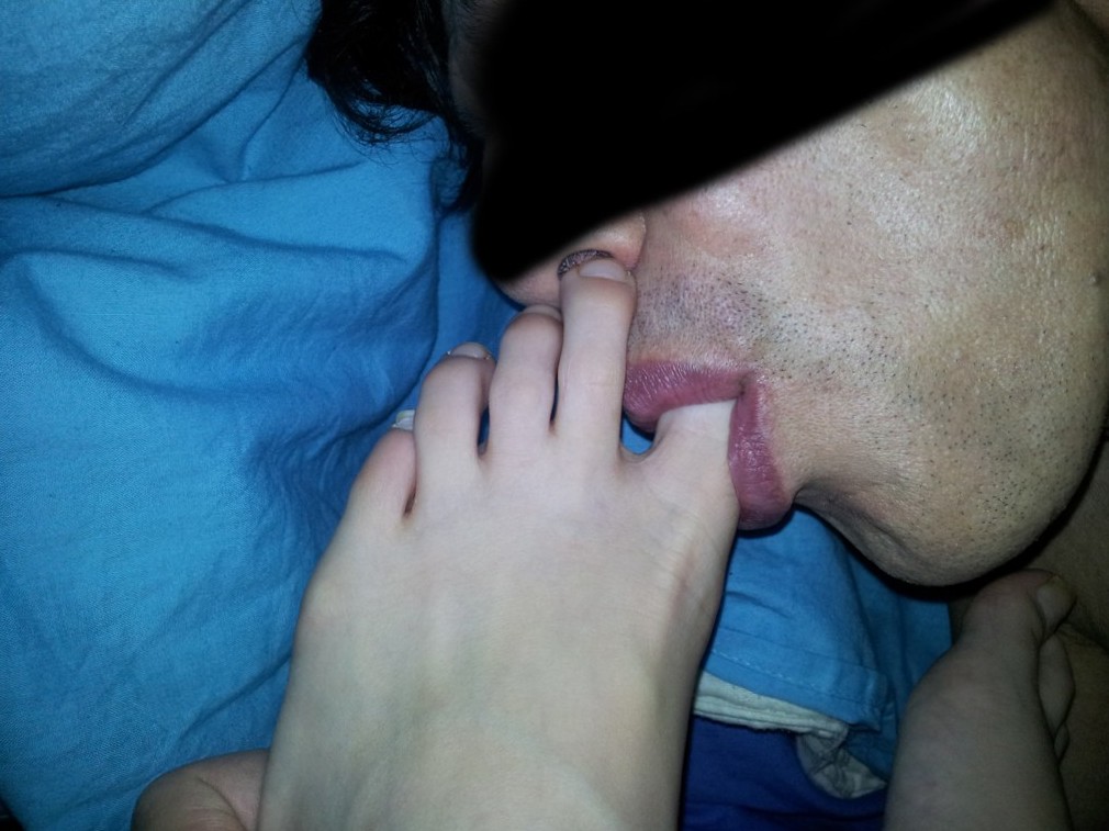 lick my toes wife